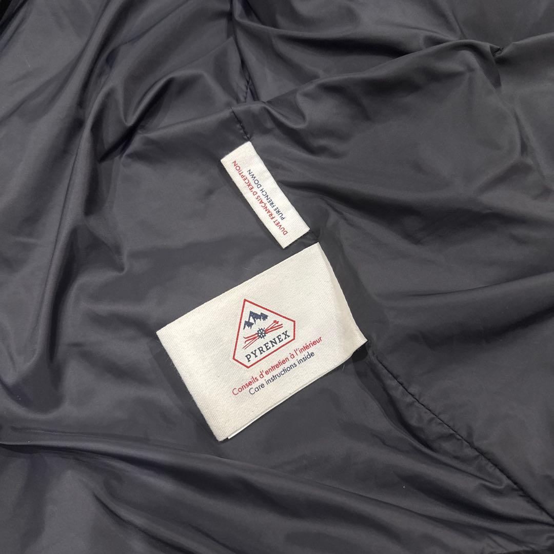 PYRENEX ATOM フード付きダウン Sサイズ