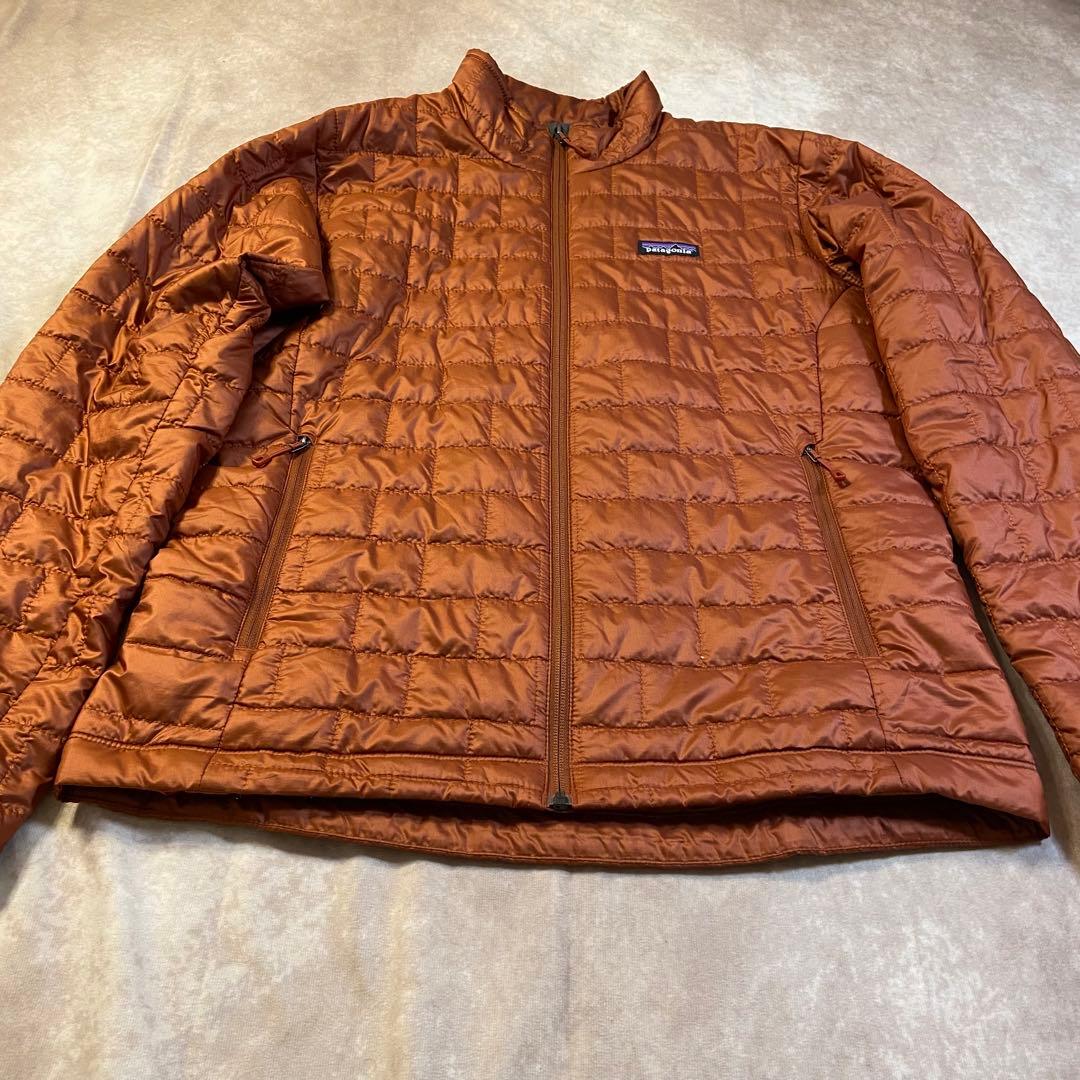 Patagonia ナノパフジャケット ブラウン オレンジ 2020年製 ダウン