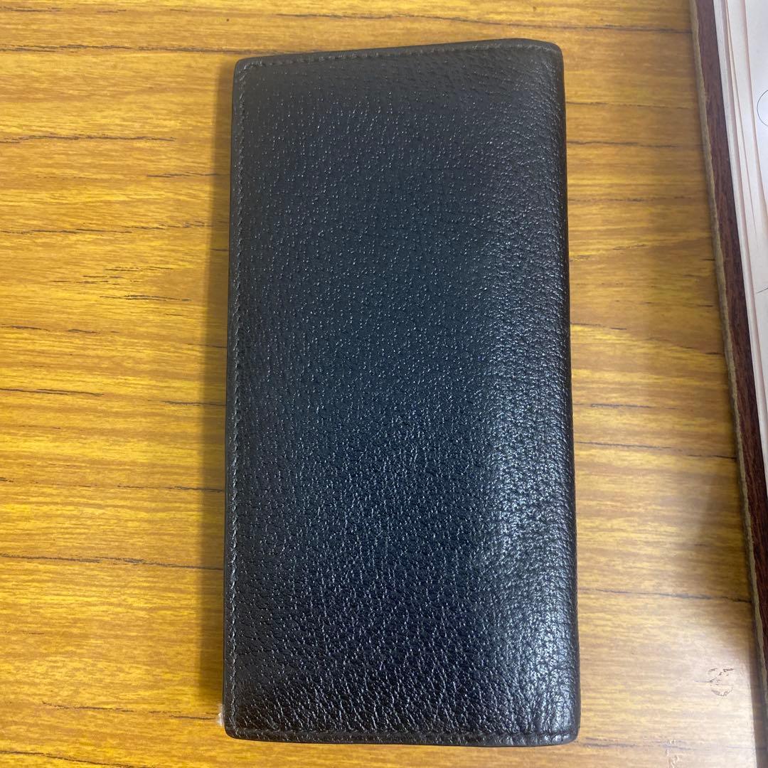 Gucci ブラックレザー 長財布