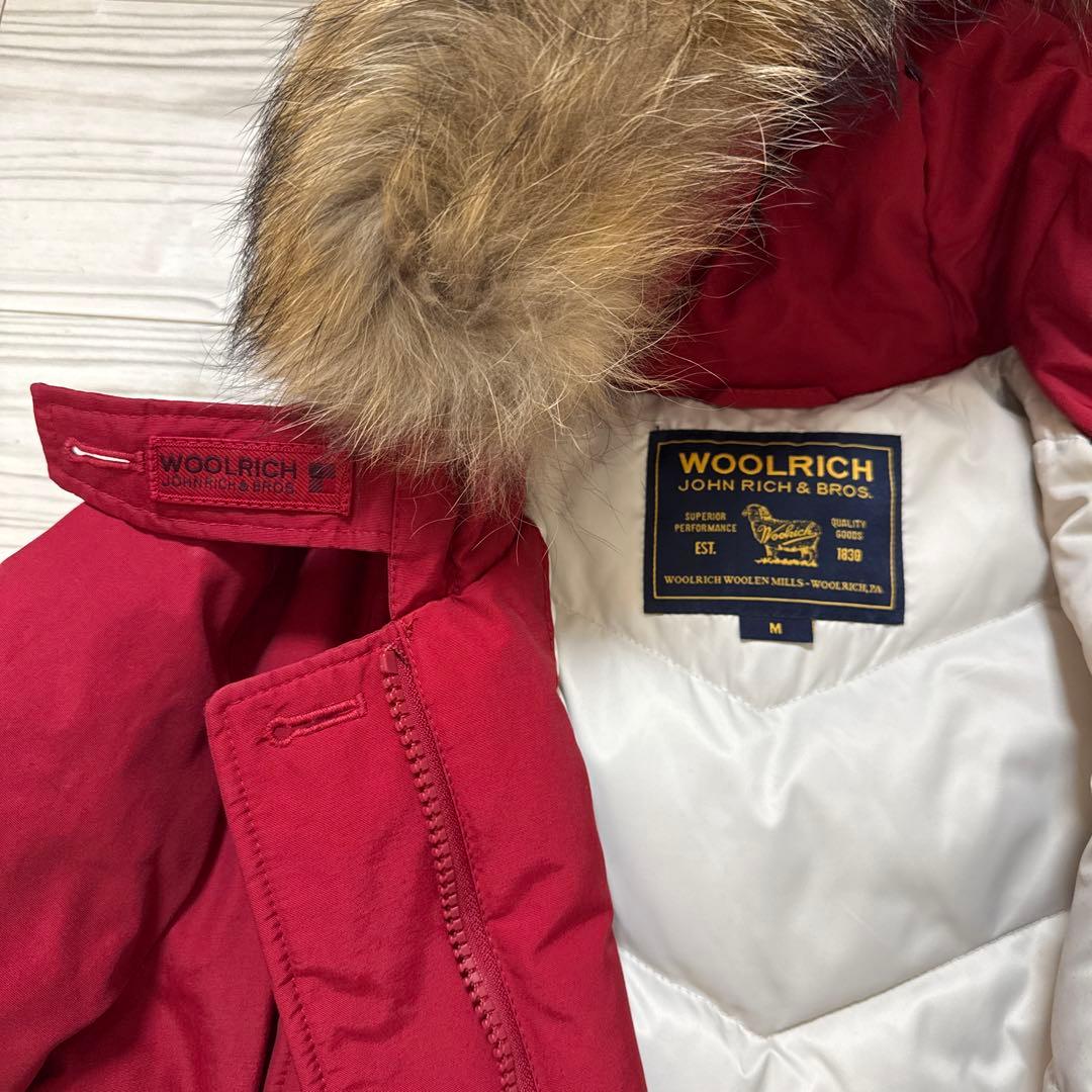 WOOLRICH レッド ダウンジャケット Mサイズ