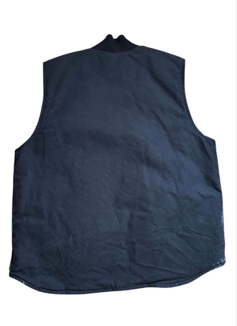 【古着希少】USA製！Carhartt 90's ベスト ブラック