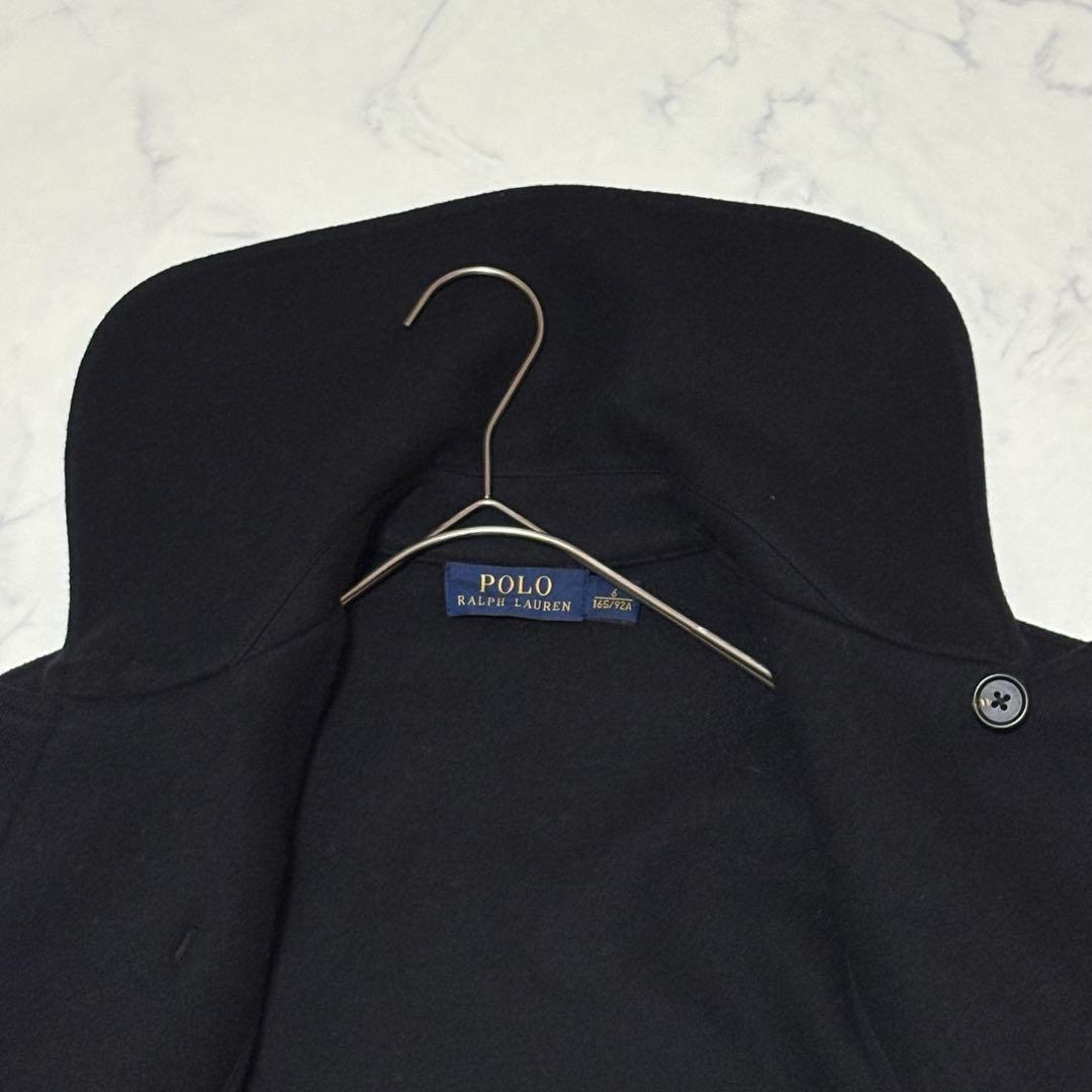 ポロラルフローレン 【L】 ウール混 ショート丈 ダッフルコート ドグルボタン