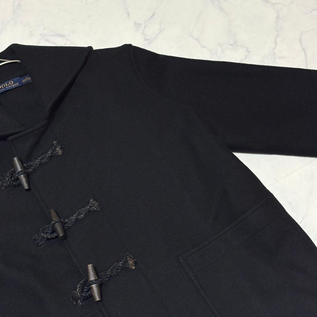 ポロラルフローレン 【L】 ウール混 ショート丈 ダッフルコート ドグルボタン