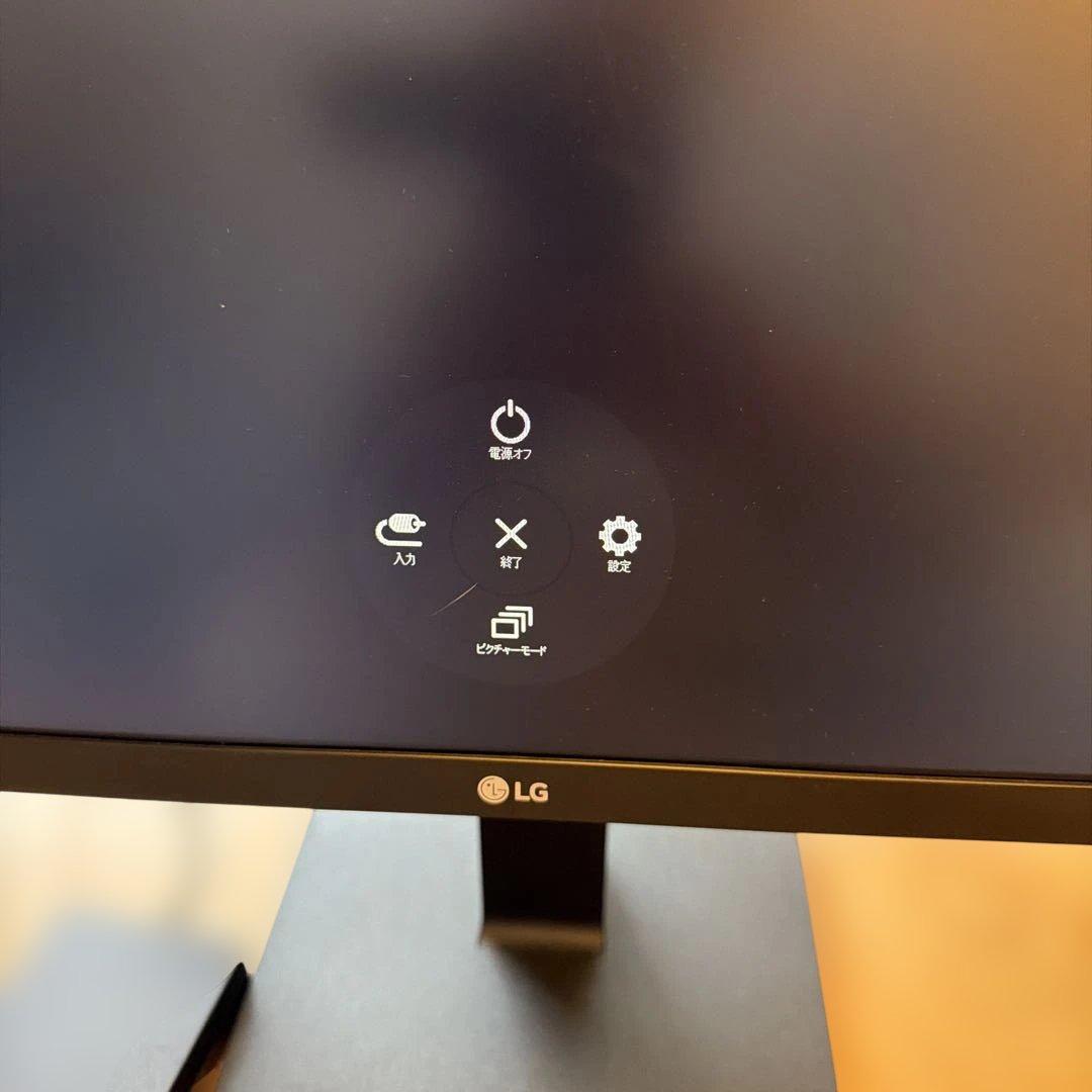 LG フラットモニター 本体　23.8インチ