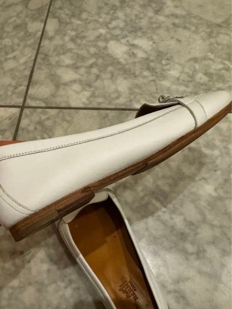 HERMES ケリー　モカシン　ローファー