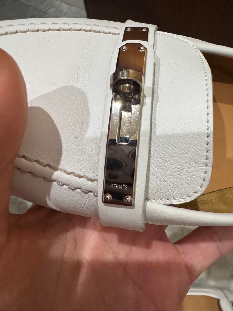 HERMES ケリー　モカシン　ローファー