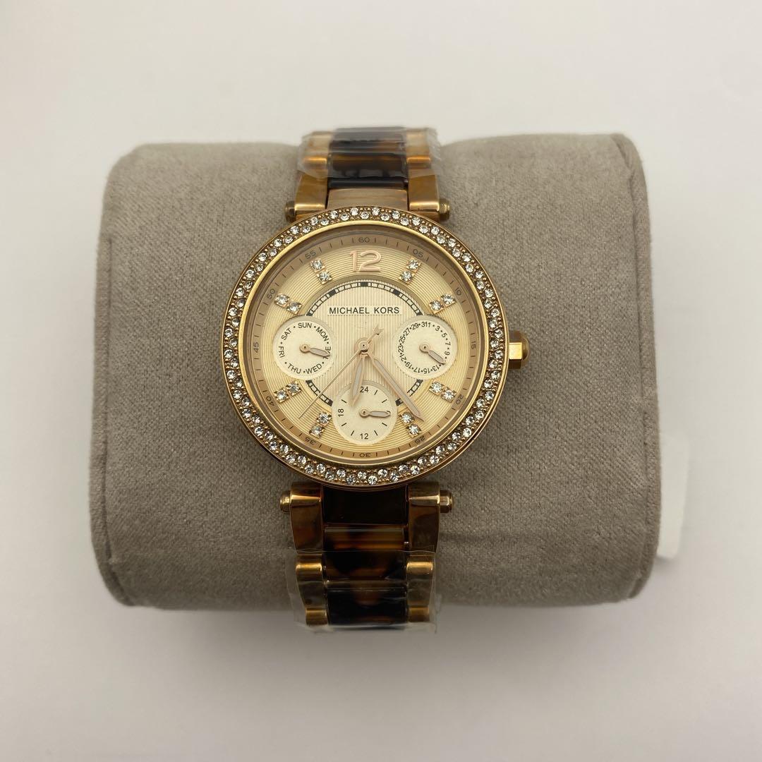 ★新品未使用品★MICHAEL KORS 腕時計 ゴールド 稼働品 MK5841