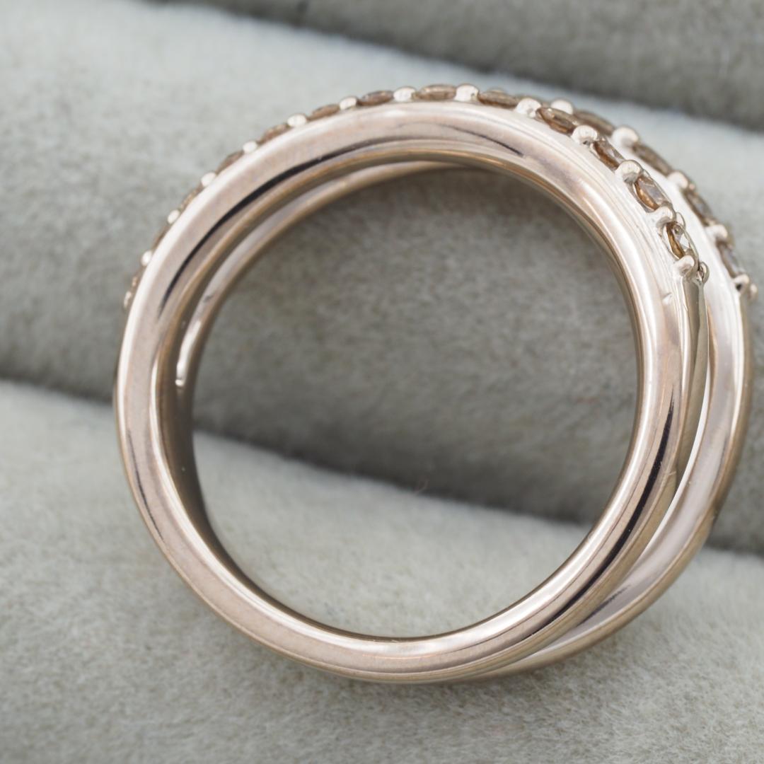 カシケイ リング ダイヤ マーシネス 12号 K18BG