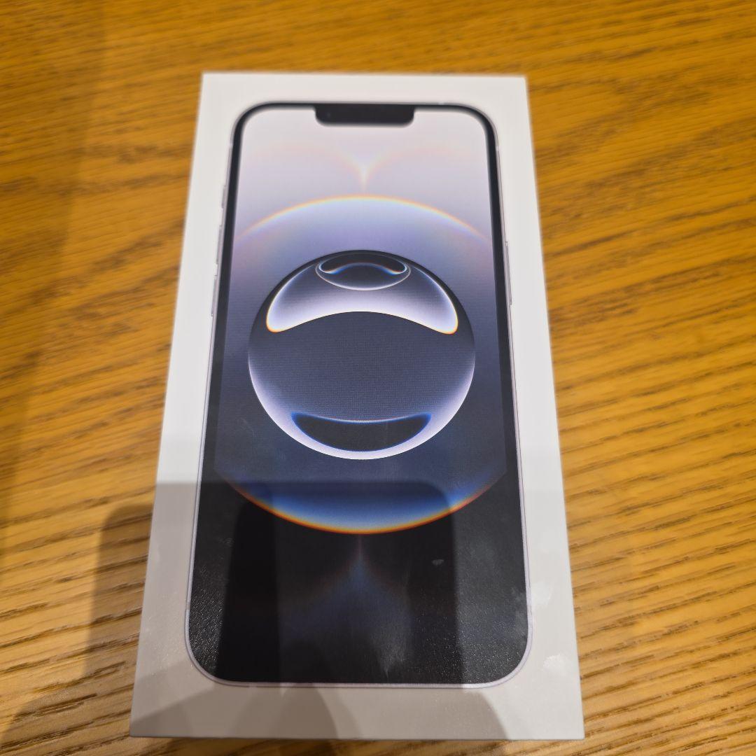 【新品未使用開封済】 iPhone16e 128GB ホワイト　simフリー