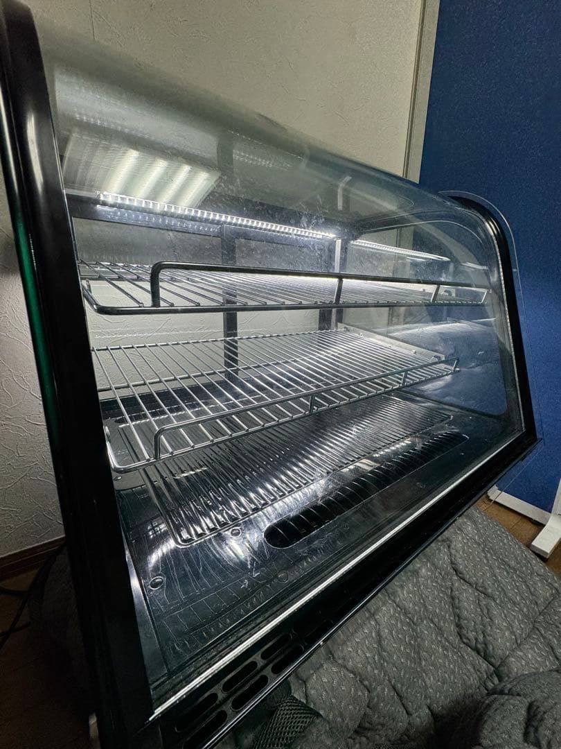 【美品】レマコム冷蔵ショーケース　丸型120ℓ 100V