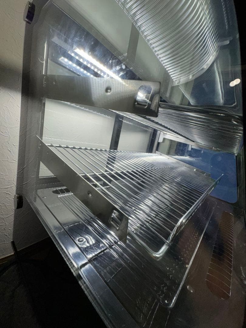 【美品】レマコム冷蔵ショーケース　丸型120ℓ 100V