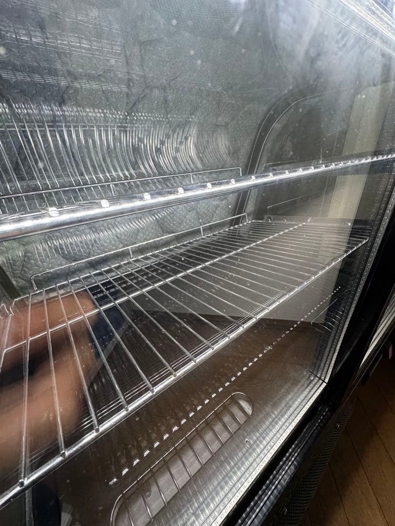 【美品】レマコム冷蔵ショーケース　丸型120ℓ 100V