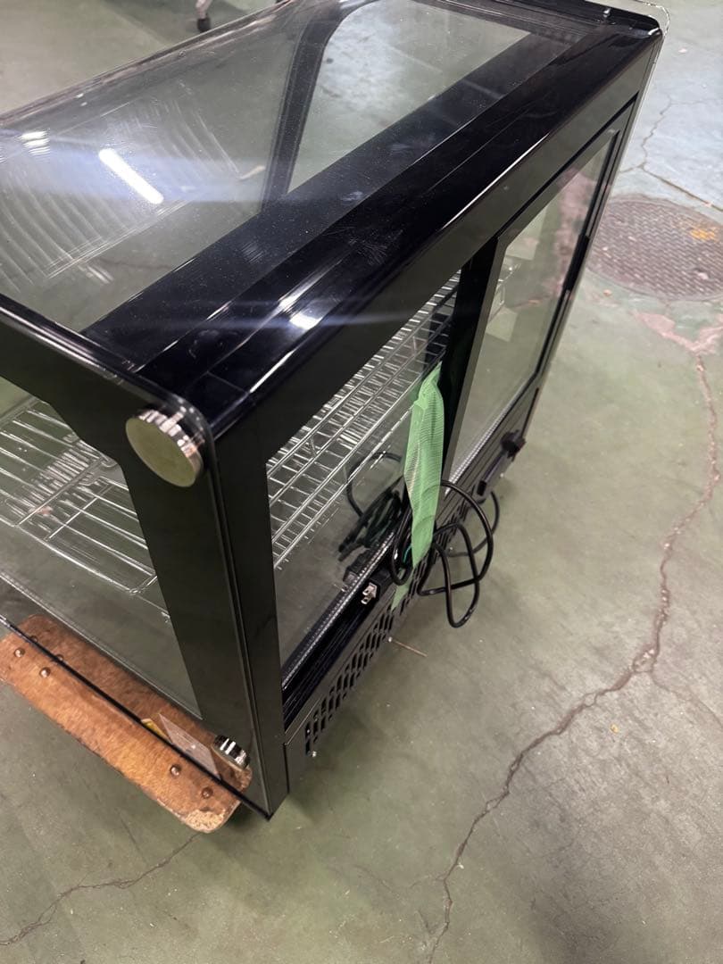 【美品】レマコム冷蔵ショーケース　丸型120ℓ 100V