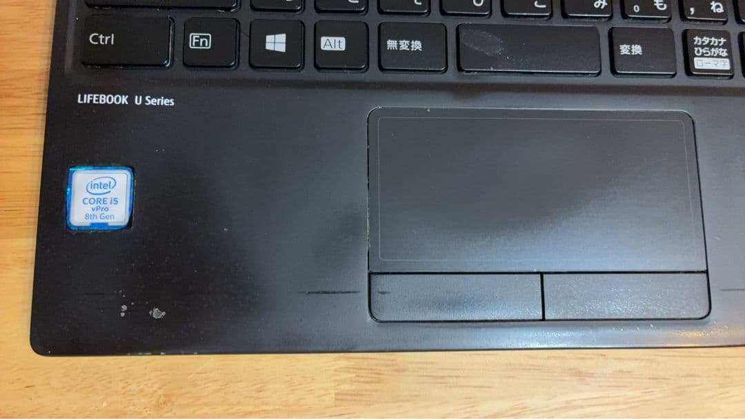 軽量薄型☆富士通 U939 Core i5-8365U 8GB SSD256