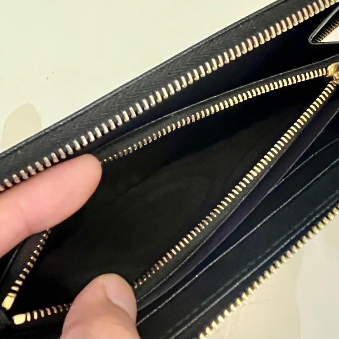 【美品】 PRADA サフィアーノ 長財布