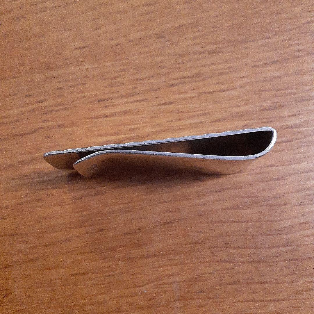 Vintage Tiffany　シルバー　ハニカム型押し マネー クリップ希少品