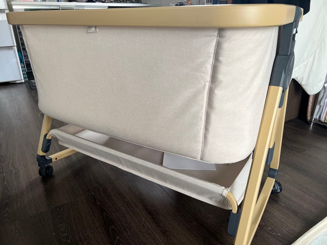 ベビーベッド HZDMJ添い寝 キャスター付き