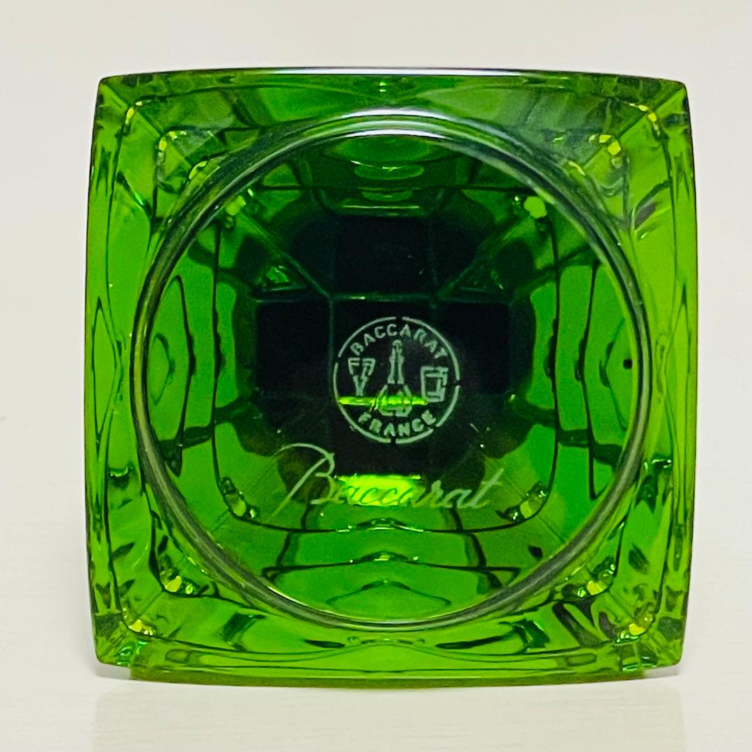 Baccarat バカラ クリスマスツリー 置物 フィギュリン グリーン ノエル