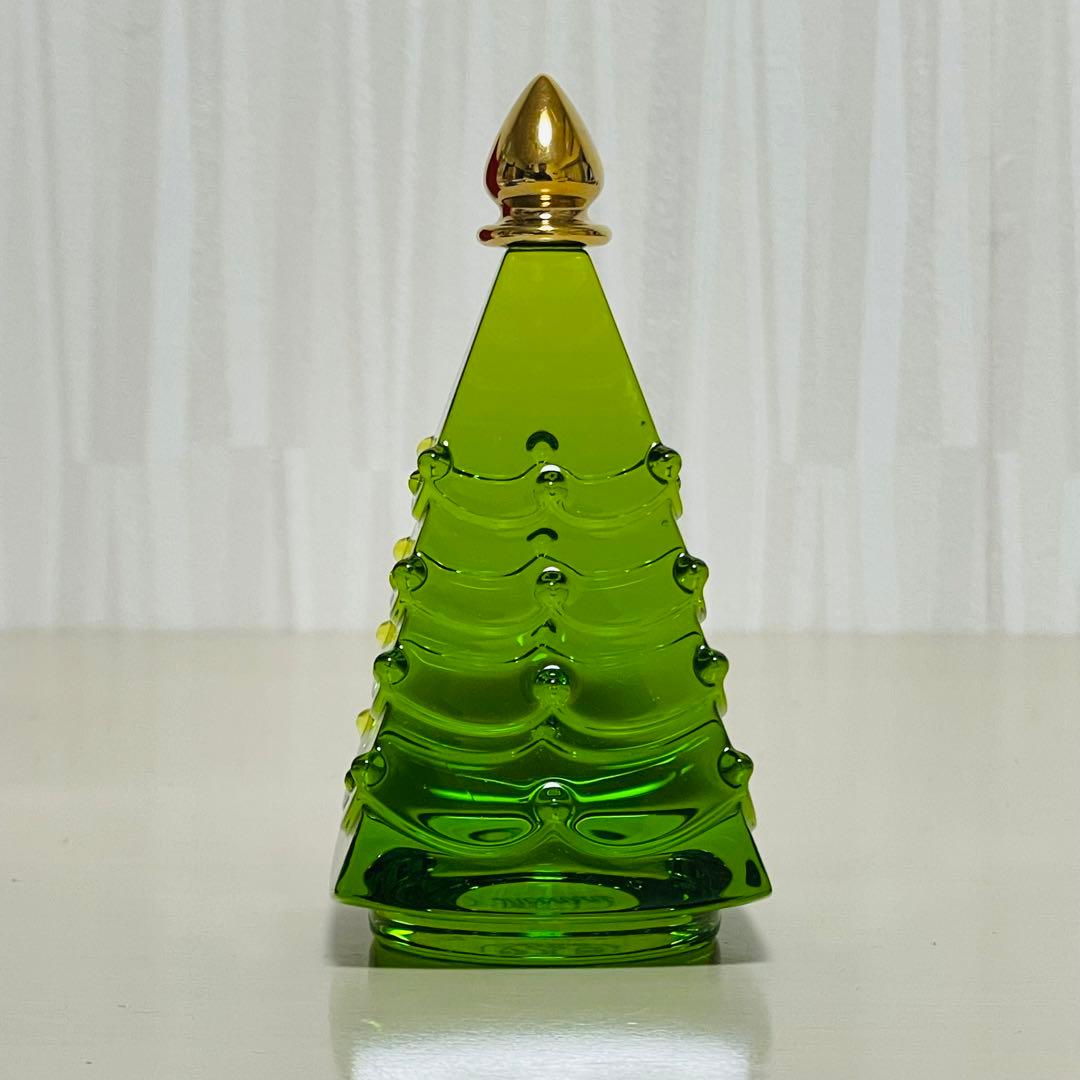Baccarat バカラ クリスマスツリー 置物 フィギュリン グリーン ノエル
