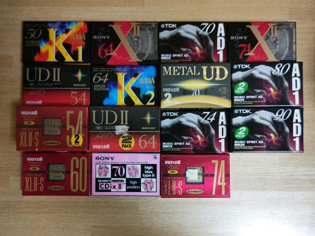 カセットテープ 新品·未開封