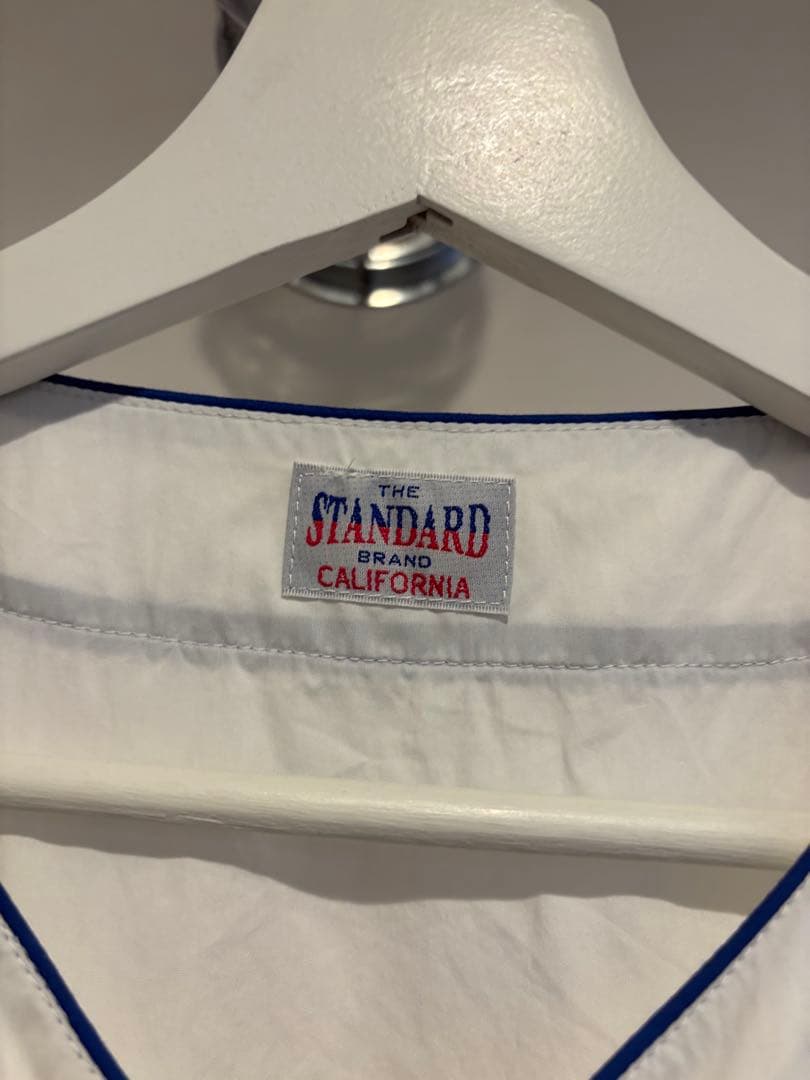 スタンダードカリフォルニア　ブロード生地　ベースボールシャツ