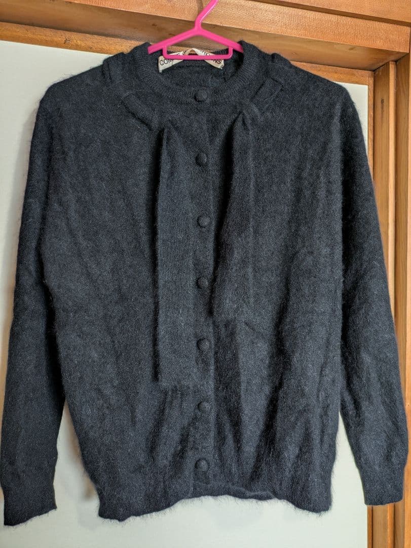 COMME des GARCONS モヘア風　カーディガン