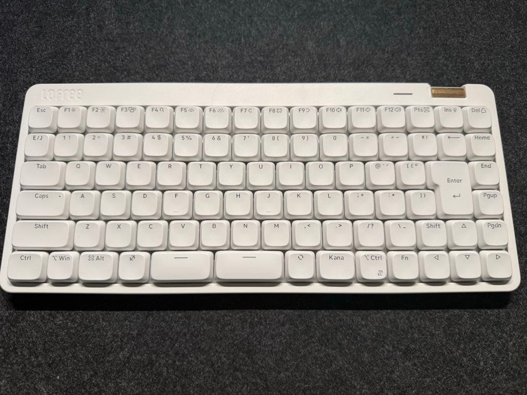 【値下げ】Lofree Flow Lite JIS ホワイト 日本語配列