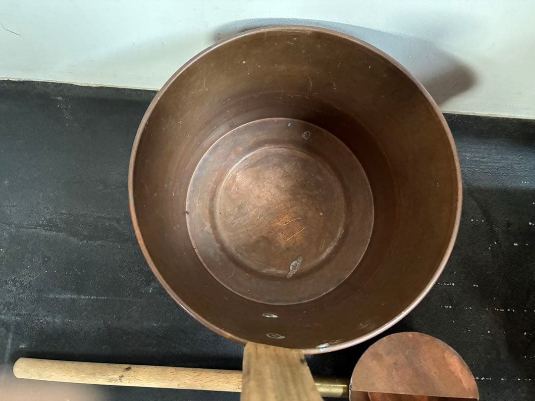 ファイヤーサイド コッパー　ロウリュ　銅　桶　柄杓セット