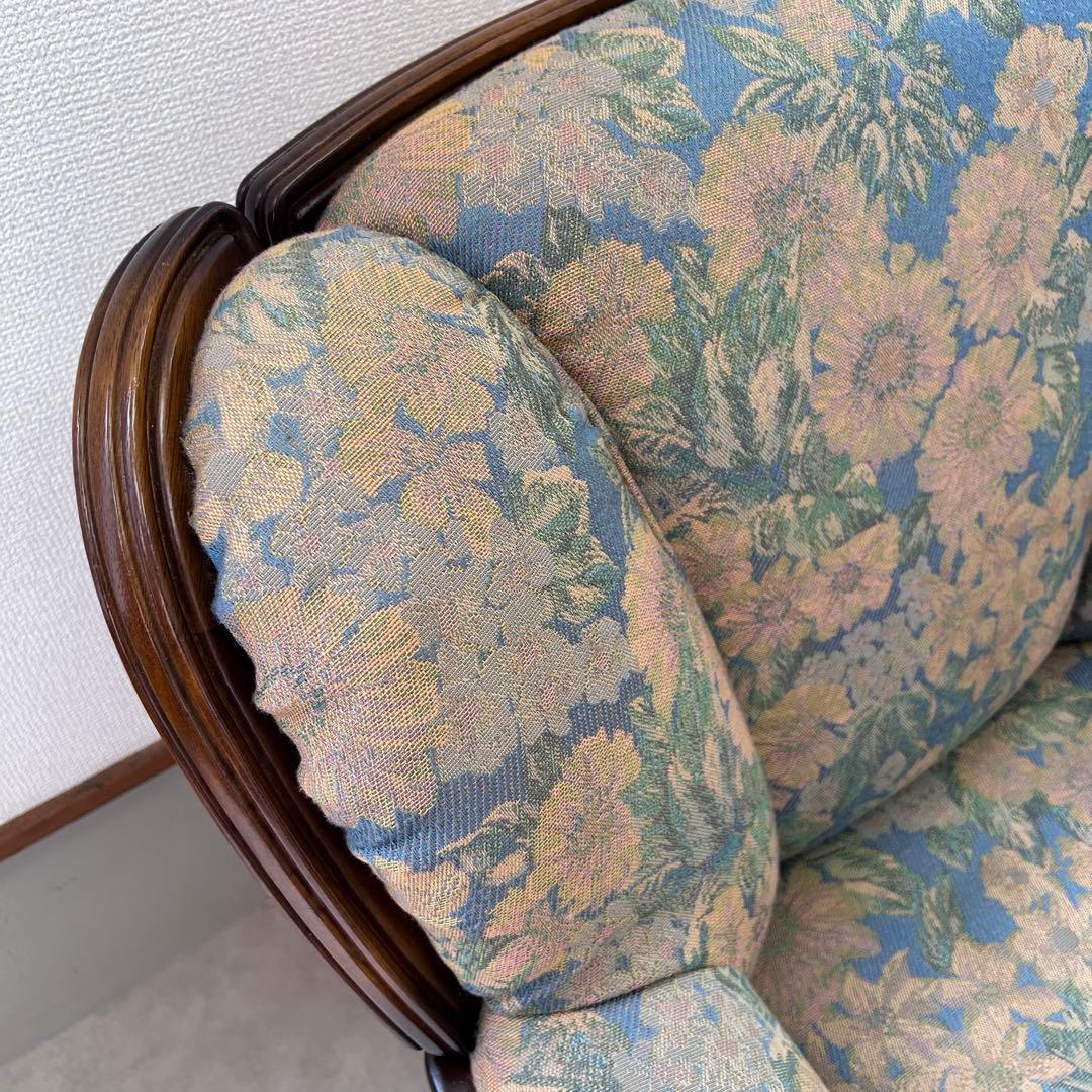 karimoku カリモク 1人掛けソファ レトロ 家具 アンティーク