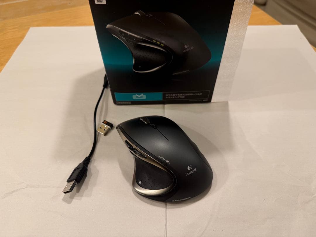 【極美品】ロジクール M950t ワイヤレスマウス 新品エネループ,レシーバー付