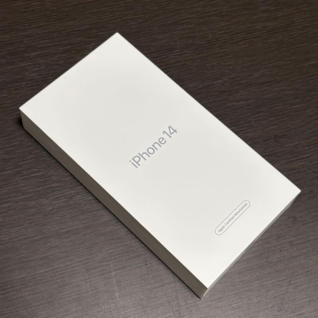 新品未開封 iPhone14 128GB スターライト SIMフリー　整備済製品