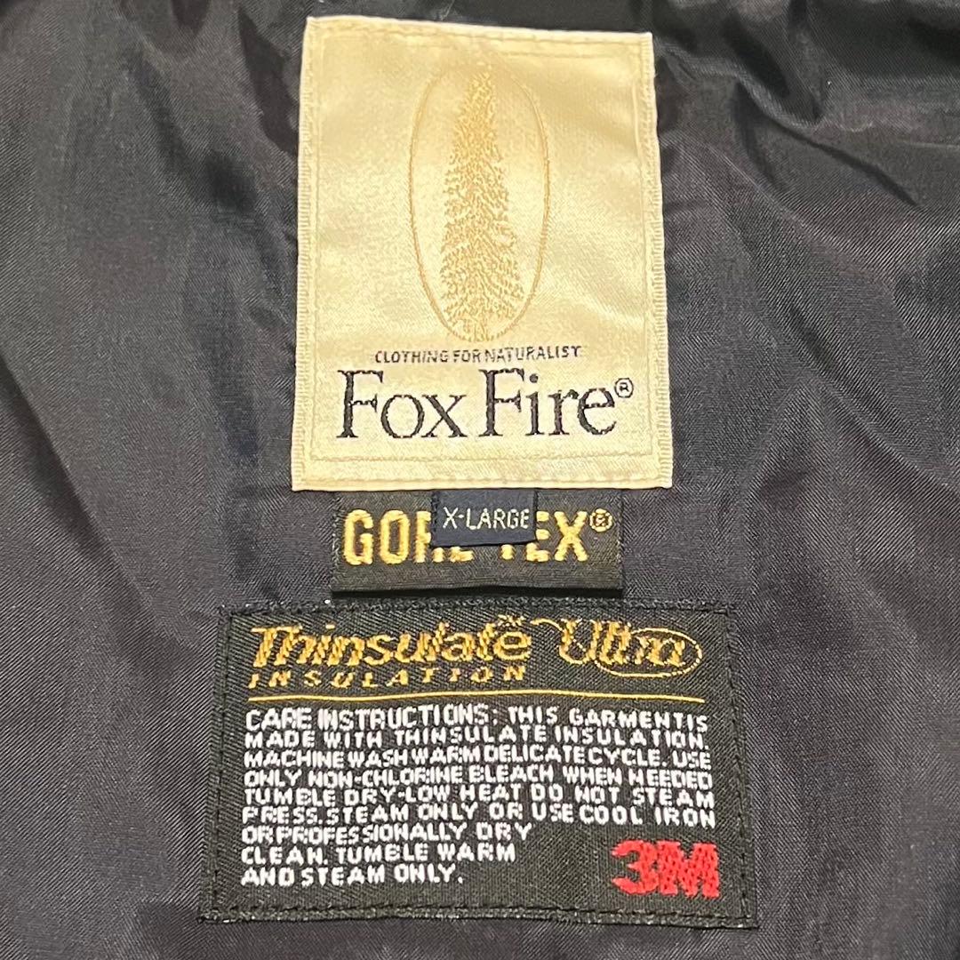 FOXFIRE ツアラージャケット 迷彩 XL ゴアテックス ヴィンテージ カモ