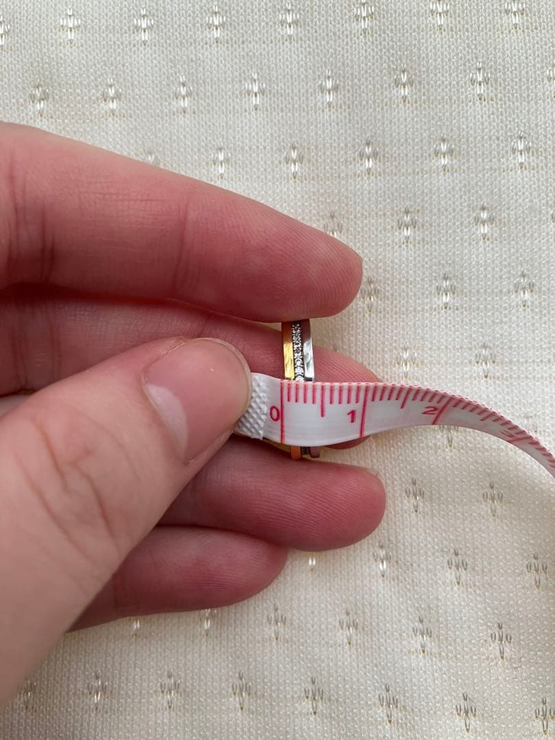 ★ティアラ★【美品】ステラハリウッド　ミックスシャイニーラインリング