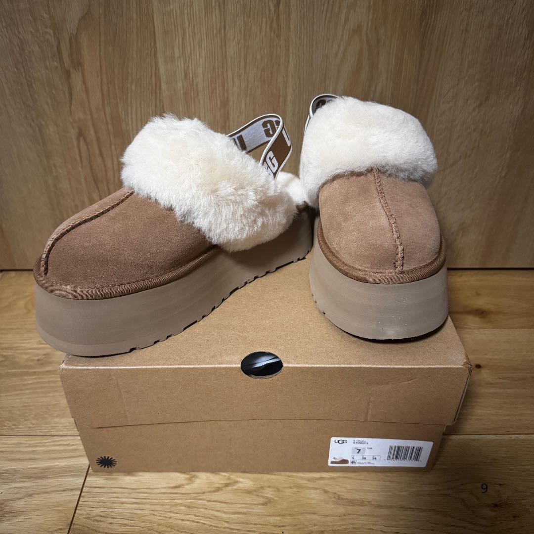 ラスト1点‼︎最終値下げ 新品 未使用 UGG ファンケット 24cm サンダル
