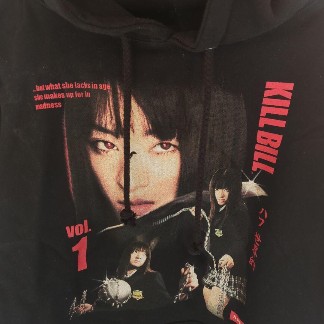 貴重 コラボアイテム huf KILL BILL 栗山千明 映画 フーディー