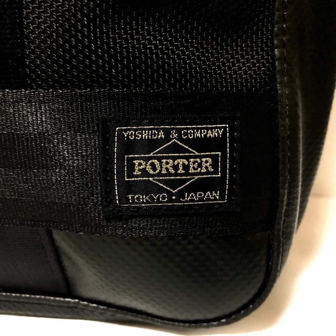 新品同様✨ポーター ヒート トートバッグ A4可 2way ブラック 吉田カバン