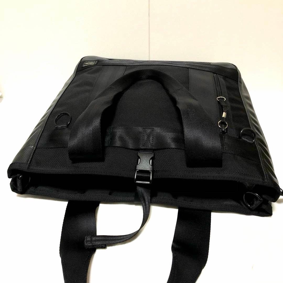 新品同様✨ポーター ヒート トートバッグ A4可 2way ブラック 吉田カバン
