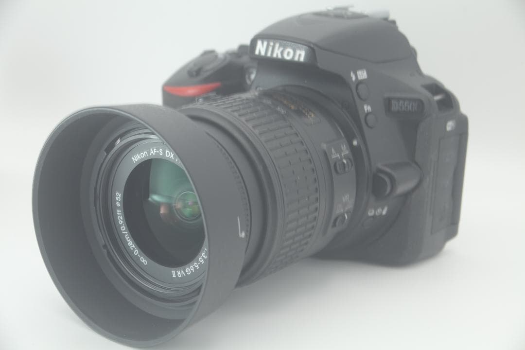 Nikon D5500 デジタル一眼レフ + 18-55mmレンズ