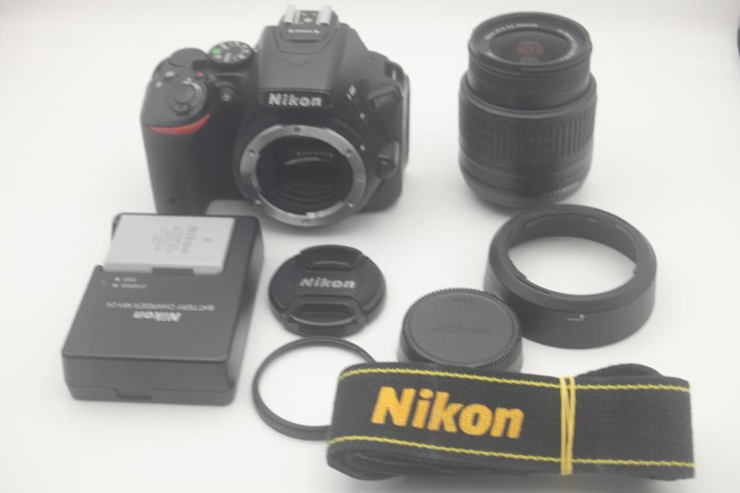 Nikon D5500 デジタル一眼レフ + 18-55mmレンズ