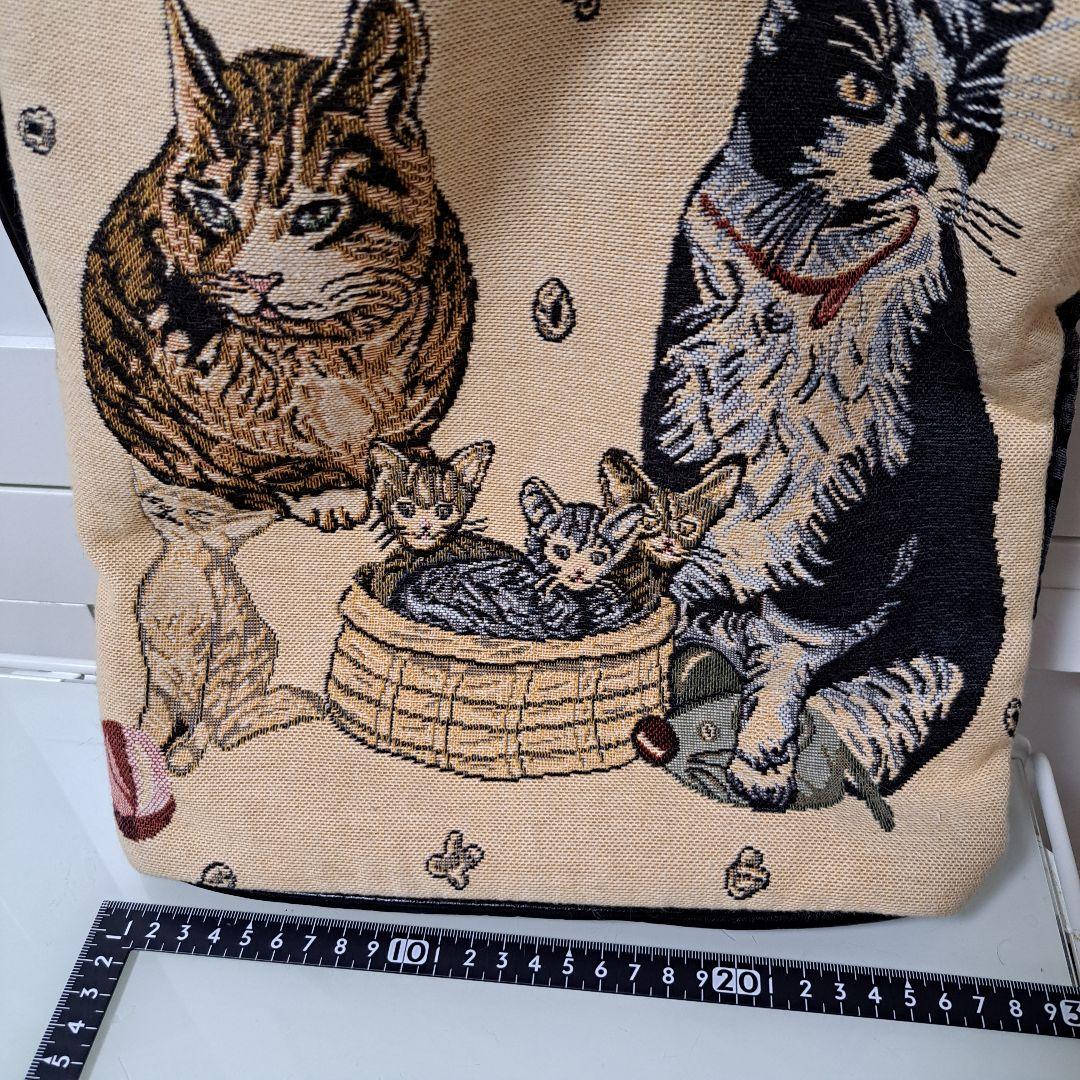 ドールジョゼット　ゴブラン　ショルダーバック　バッグ　猫　ネコ