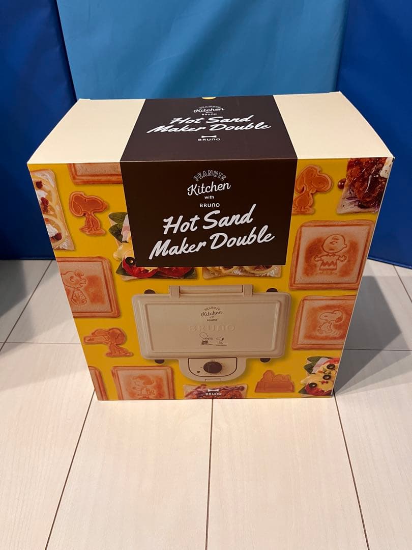 BRUNO ホットサンドメーカー ダブル　スヌーピー