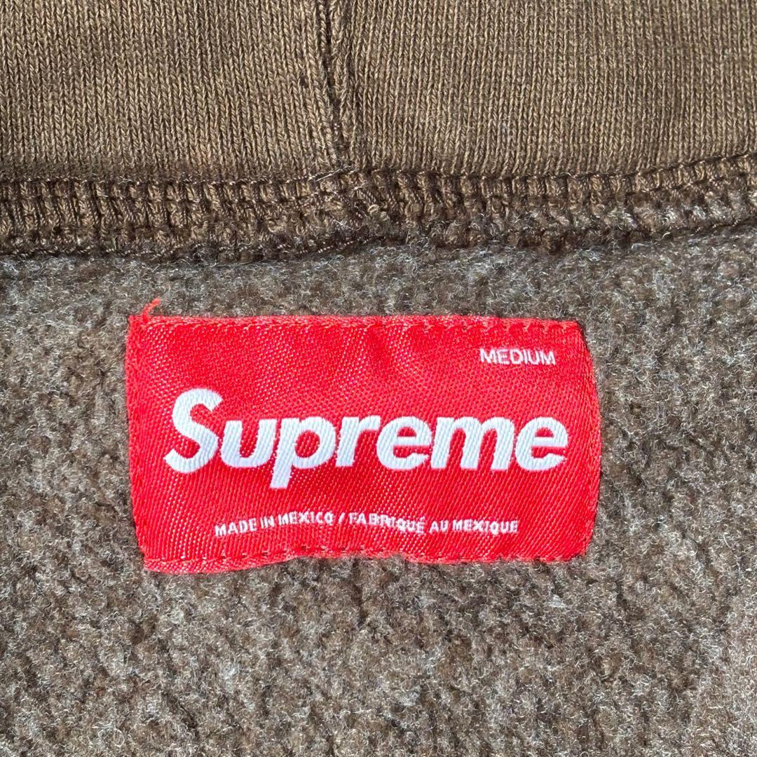 25FW Supreme スモールボックスジップアップフーデッドスウェットシャツ