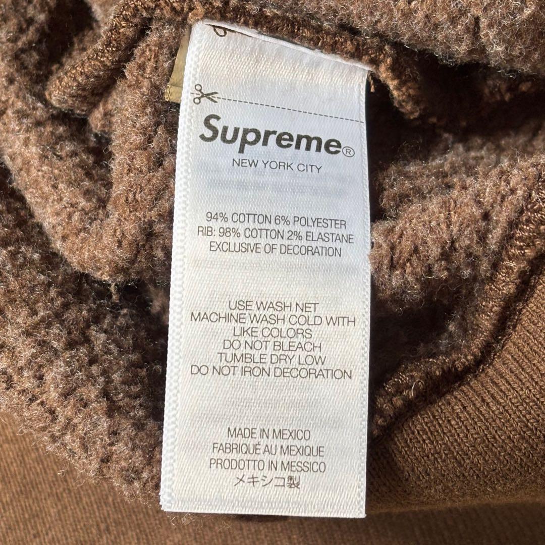 25FW Supreme スモールボックスジップアップフーデッドスウェットシャツ