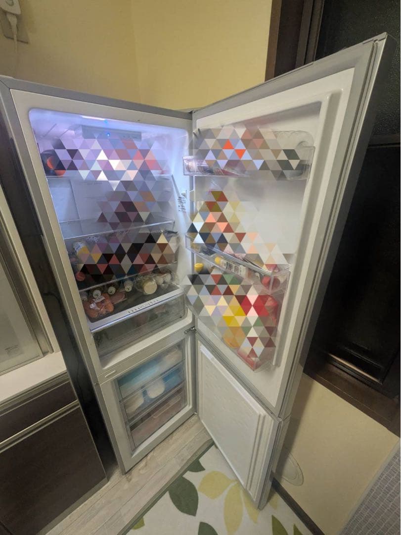 IRIS　シルバー冷蔵庫 IRSN-23A-S 231L　2023年製