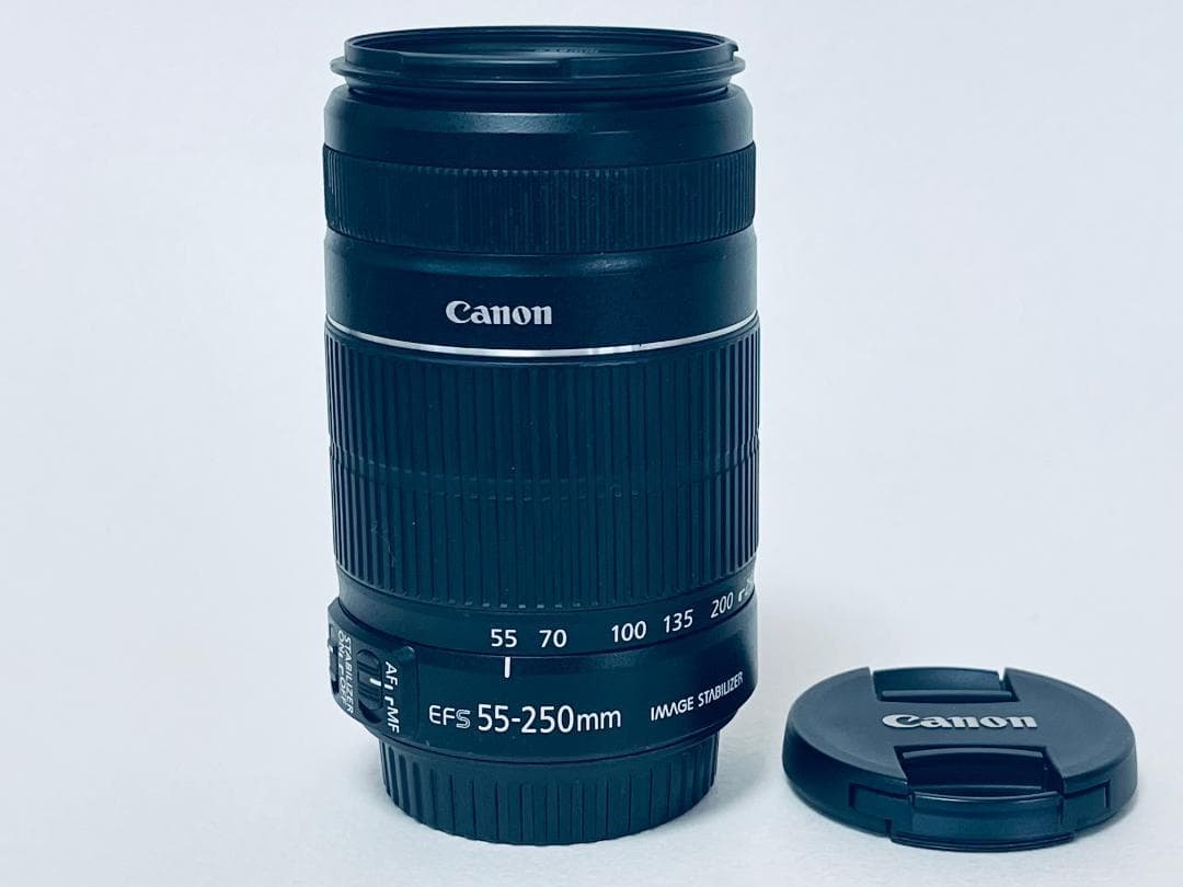 極美品☆キャノン EF-S 55-250mm IS II☆手ブレ補正付望遠レンズ