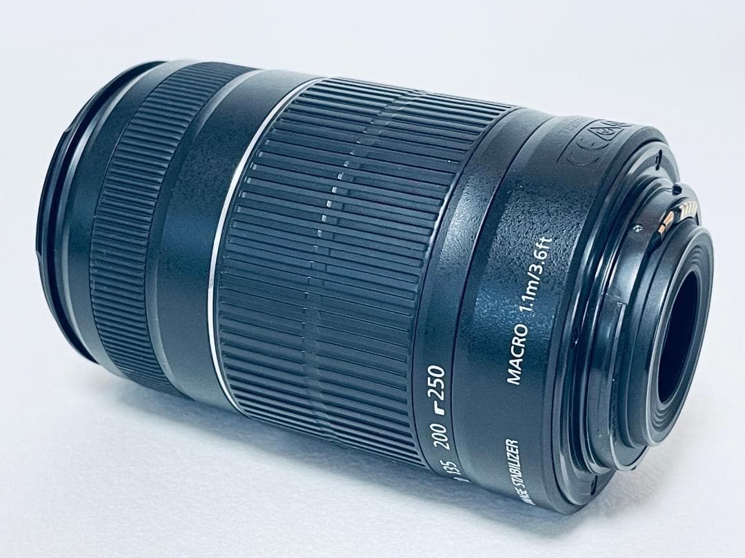 極美品☆キャノン EF-S 55-250mm IS II☆手ブレ補正付望遠レンズ