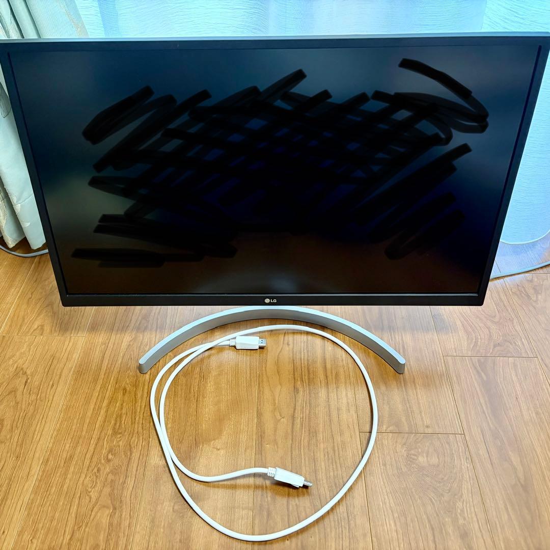 LG 27UL500-W 27インチ 4Kモニター IPS液晶 HDR対応