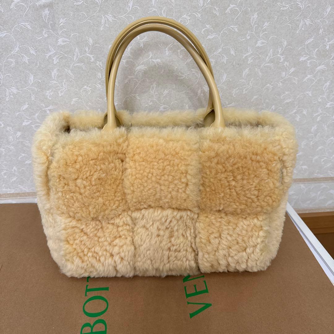 yokoさま専用 ボッテガヴェネタ　アルコトート　シアリングスモールトートバッグ
