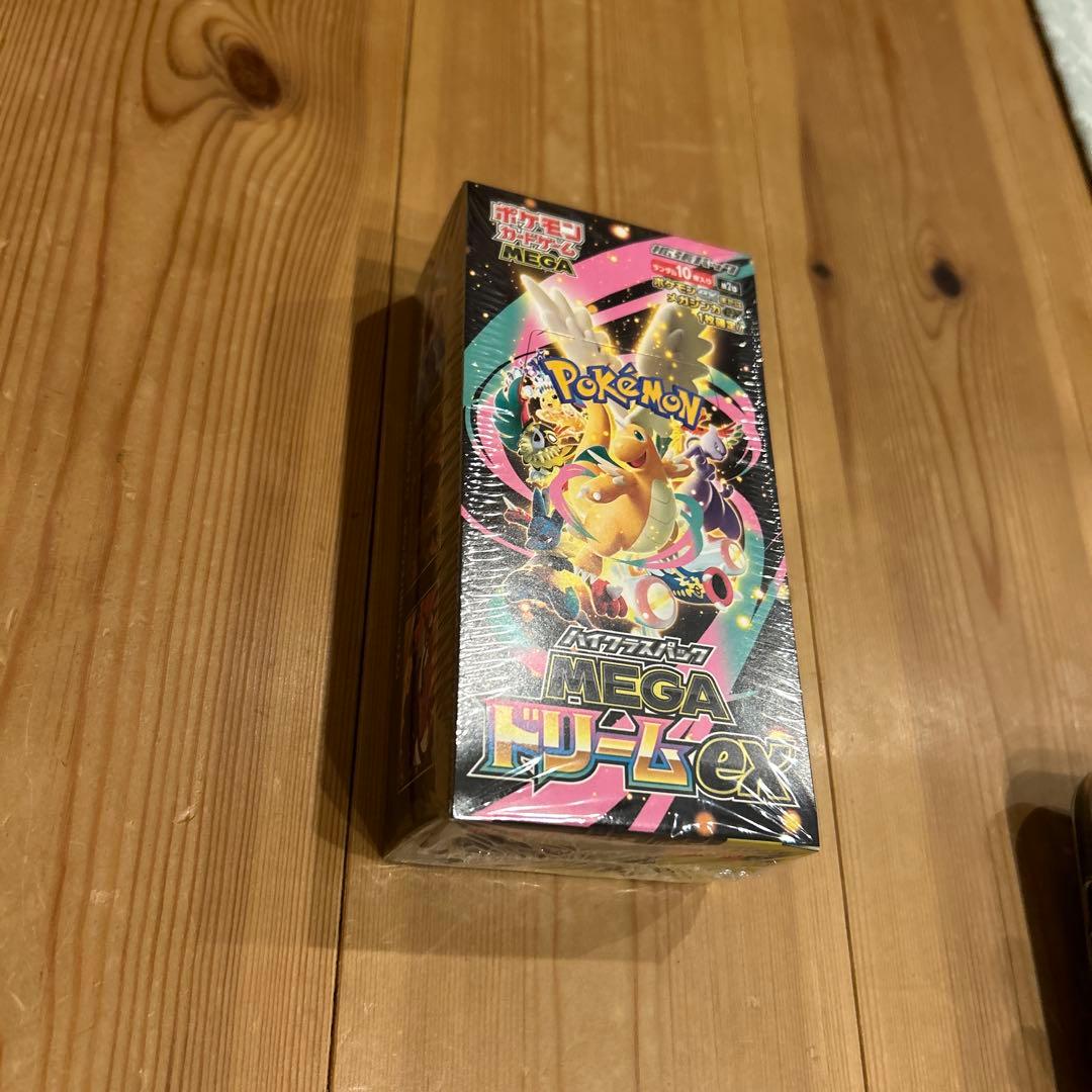 ポケモンカードゲーム MEGAドリームEX box 未開封シュリンク付き