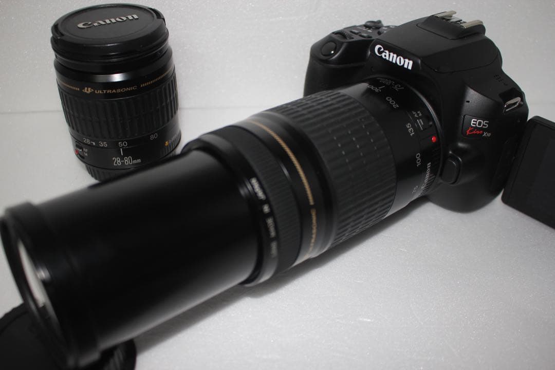 Wi-Fi/動画/canon kiss x10/標準&望遠ダブルレンズセット